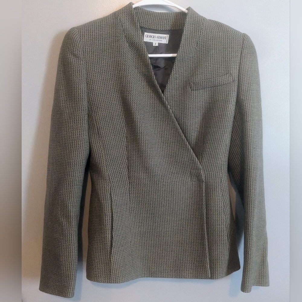 Vintage Giorgio Armani Le Collezioni Women’s Blazer – Made in Italy – Size 2